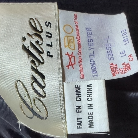 Cartise Plus Sequin  trimmed gown Size 16 - Picture 5 of 7